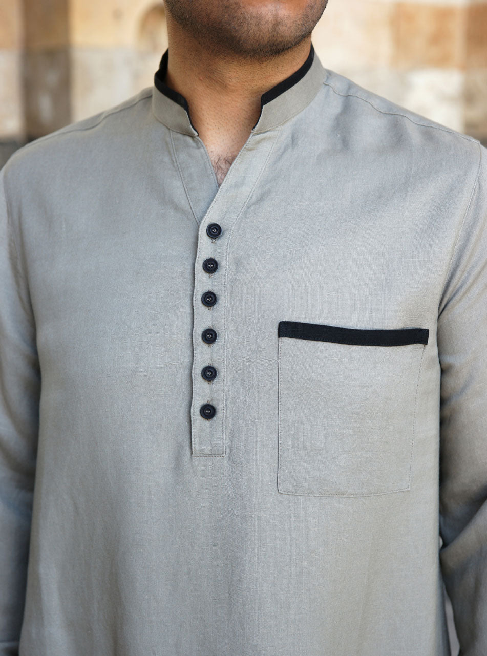 Omaijid Linen Thobe